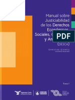 Manual Sobre Justiciabilidad de Los DESCA - Tomo Uno