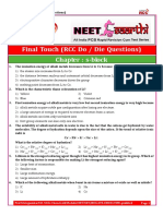 Final Touch (RCC Do / Die Questions) Chapter: S-Block