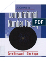 A Course in Computational Number Theory