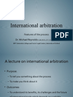 Presentation Lecture International Arbitration