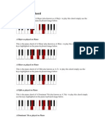 A Maj Piano Chord