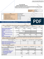 Form GSTR-3B System Generated Summary: Section I: Auto-Populated Details of Table 3.1, 3.2, 4 and 5.1 of FORM GSTR-3B