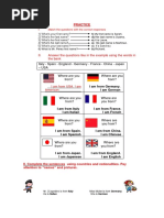 Practice: II. Answer The Questions Like in The Example Using The Words in The Bank