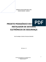 Projeto Pedagógico de CFTV