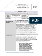 Informe de Tutoria 1bgu C