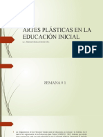 de Artes Plásticas en La Educación Inicial