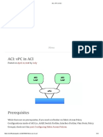 ACI - VPC in ACI