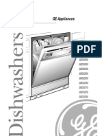 GE Dishwasher User Manual