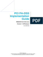 Pci Pa-Dss Implementation Guide: Version 1.0 (Release)