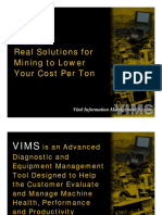 Vims - . .: Vims - . - Real Solutions For Mining To Lower Your Cost Per Ton