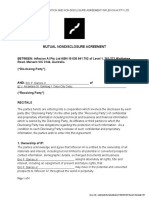 NDA Template Inflexion Ai