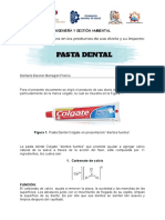 Pasta Dental - Sustancias Químicas en Los Productos