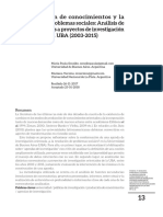 La Producción de Conocimientos y La Resolución de Problemas Sociales Análisis