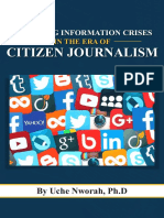 Managing Information Crises in The Era of Citizen Journalism