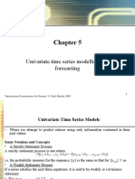 Univariate Time Series Modelling and Forecasting: Introductory Econometrics For Finance' © Chris Brooks 2008 1