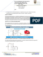 Tarea #4 - Transformadores - Maquinas Electricas - Jeferson Alvarado