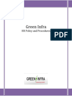 Green Infra - SOP Policy - Domestic Travel