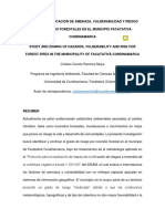 Riesgo Incendio Forestal Facatativa - Ramírez Cristian