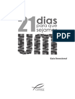 Livro Devocional 21 Dias para Que Sejamos Um Versão Final