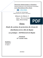 Etude Du Système de Protéction Du Réseau Électrique de Distribution de La Ville de Béjaia - 2