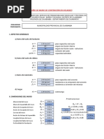 Diseño Muro de Contencion H 3.50m