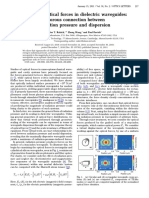 Scaling of Optical Forces in Dielectric Waveguides: Rigorous Connection Between Radiation Pressure and Dispersion