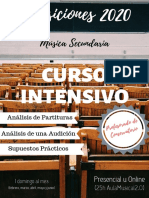 Curso Oposiciones Música Secundaria 2020 AulaMusical20