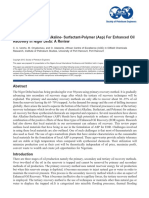 SPE-178300-MS Formulation of Local Alkaline-Surfactant-Polymer (Asp) For Enhanced Oil Recovery in Niger Delta: A Review