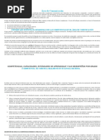 AREA DE COMUNICACION (Comp, Cap. y Desempeños Por Ciclo)