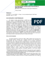 Fichamento 1 OLIVEIRA, J. F. De. A Era Da Indeterminação. Otavio