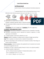 Chapter 1: Physics and Measurement: 1.1 Basic and Derived Units