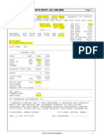 SimBrief Flight Dispatch Highlight 2