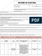 Informe de Auditoria