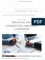 Cuál Es La Diferencia Entre Habilidades y Competencias