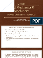 ME 221 - Impulse & Momentum Principles