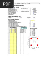 Analisis Pondasi Bore Pile: (KN) (M) (M) #1: #1: M #2: #2: M #3: #3: M 2 #4: #4: M 2 M 2 M 2 Deg