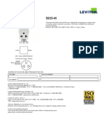 Ficha Tecnica de Tomacorrientes