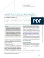 Neonatal Emergency Laparotomy