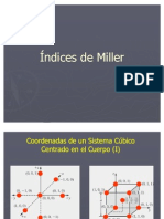 Indices de Miller.