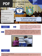 El Proceso Inmediato Artículo 446, 447, 448