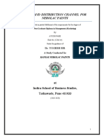 Sip Report On Nerolac Paint