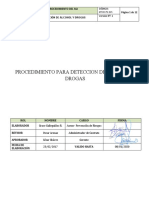 MTCH-PS-015 Procedimiento Deteccion de Alcohol y Drogas Ver 1