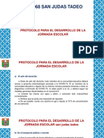 PROTOCOLO de Jornada Escolar