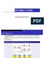 Network Layer: Sanjaya Kumar Jena