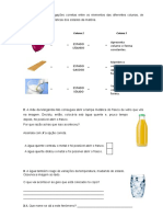 Teste Estudo Do Meio 4 Ano 3 Periodo Maio