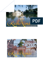 Appearance of Sri Radha Kund