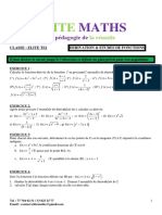 Derivation &etudes de Fonctions