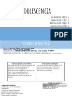 Adolescencia Juliana Meyer 5008150-3 Camila Bellón 4770697-2 Agustín Estefan 4908574-8 Francisco Castro 4912897-6 Grupo 7A