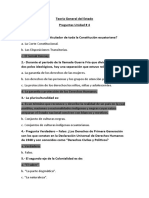 Preguntas Unidad # 4 - Teoría General Del Estado