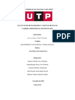 Semana 14 - Aplicación de Test de Aptitud e Interés Vocacional